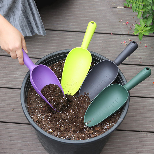 Heavy-Duty Garden Shovel - Thickened Soil Scoop for Balcony Planting, Succulents, and Loosening Soil