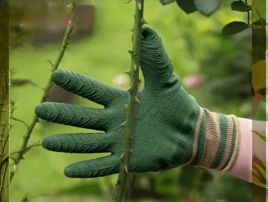 Thorn-proof and Flexible Garden Gloves - Ideal for Rose Pruning, Gardening and Flower Arranging