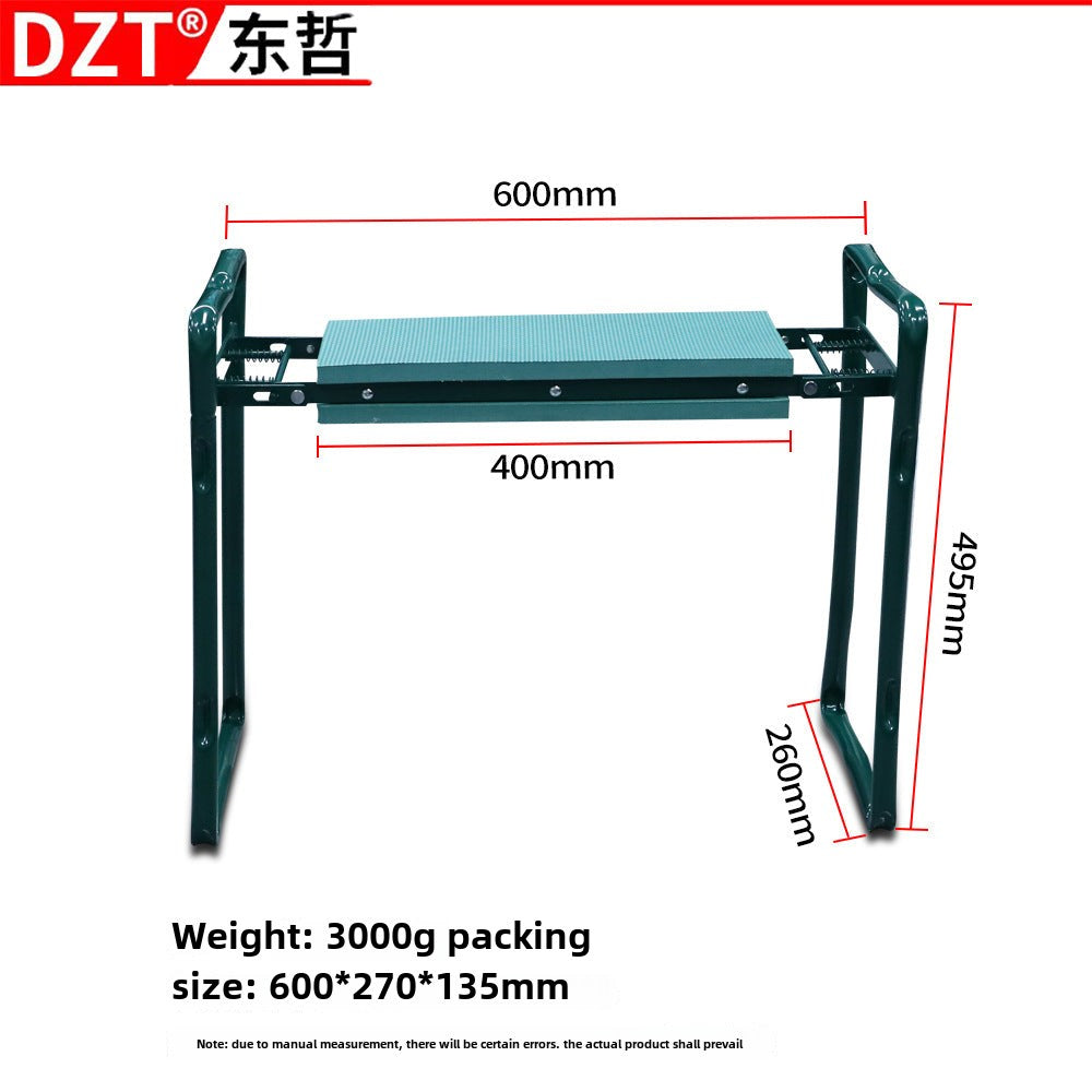 oldable Garden Kneeler with EVA Cushion and Iron Frame – 150KG Load Capacity