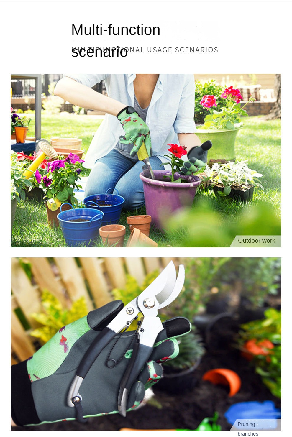 Durable Gardening Gloves for Protection