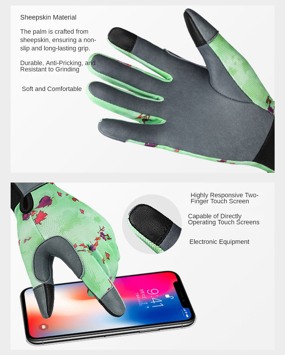 Durable Gardening Gloves for Protection