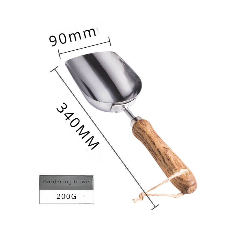 Essential Gardening Tool Set: Stainless Steel Mini Spade & 3-Piece Kit for Planting, Weeding, and Flower Care